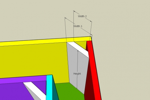 Dual Fold On-Axis Transmission Line - Corner Reflector Plates