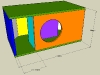 Single Fold On-Axis Transmission Line Enclosure Calculator - Full View