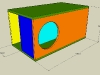 Single Fold Off-Axis Transmission Line Enclosure Calculator - Full View