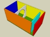 4th Order Bandpass Enclosure Calculator - Angled View