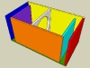 On-Axis 6th Order Parallel Bandpass Enclosure Calculator - Angled View