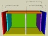 On-Axis 6th Order Parallel Bandpass Enclosure Calculator - Layout View