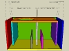 Dual Chambered Tri-Tuned Bass Reflex Enclosure Calculator - Layout View
