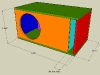 L-Slot Vent Bass Reflex Enclosure Calculator - Full View
