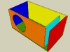 On-Axis Bass Reflex Enclosure Calculator - Angled View