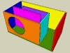 1/4 Wave Flared Vent T-Line/Horn/Bass Reflex Enclosure Calculator - Angled View
