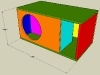 1/4 Wave Flared Vent T-Line/Horn/Bass Reflex Enclosure Calculator - Full View